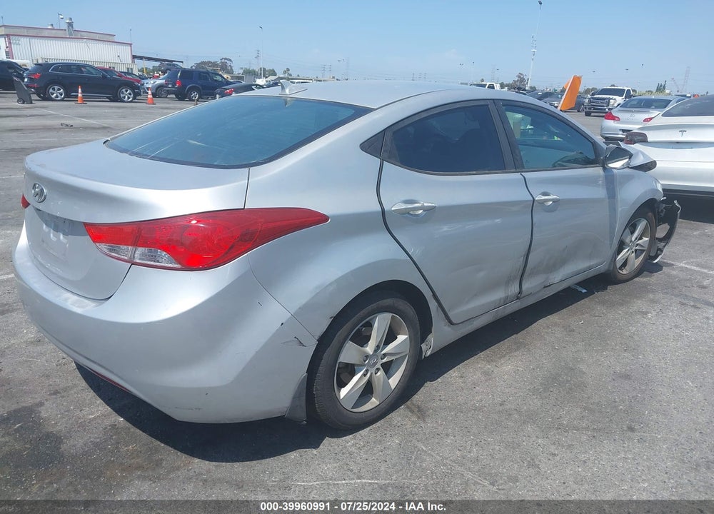 2013 HYUNDAI ELANTRA GLS VIN: KMHDH4AE5DU565253