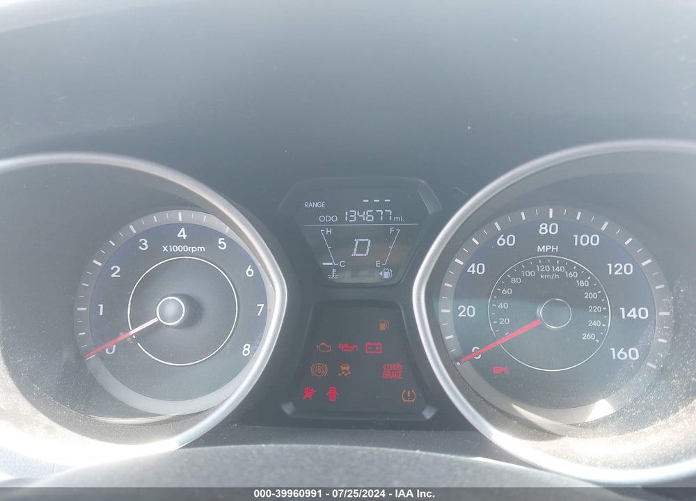 2013 HYUNDAI ELANTRA GLS VIN: KMHDH4AE5DU565253