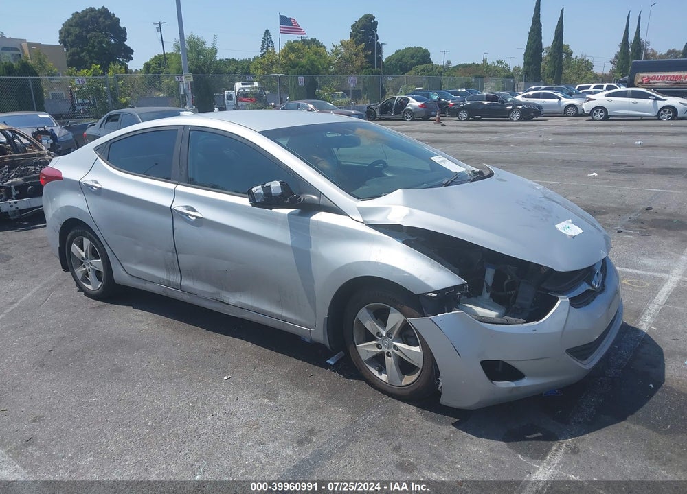 2013 HYUNDAI ELANTRA GLS VIN: KMHDH4AE5DU565253