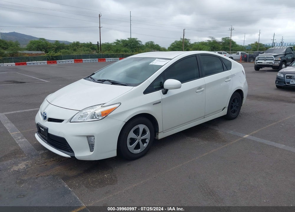 2014 TOYOTA PRIUS FIVE/FOUR/THREE/TWO VIN: JTDKN3DUXE0362918