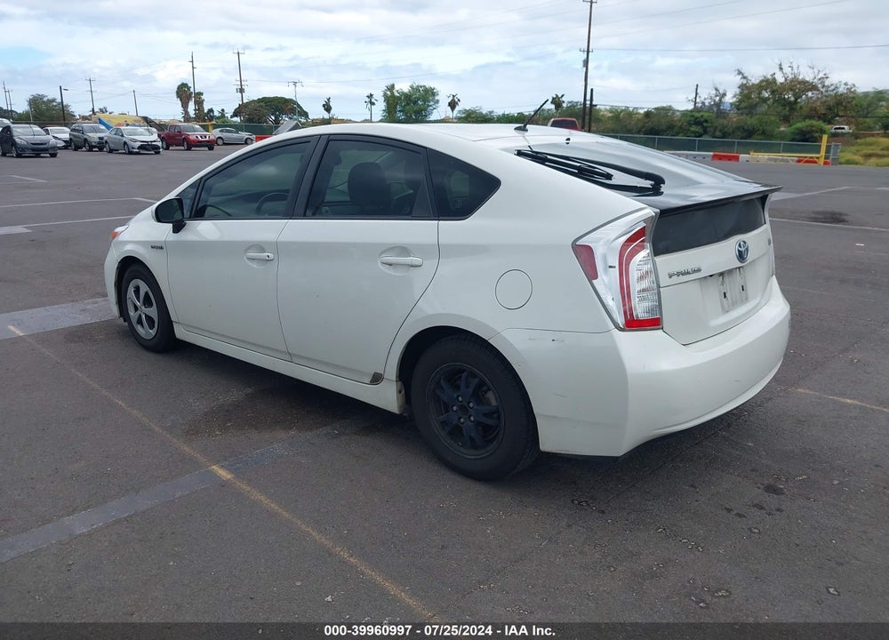 2014 TOYOTA PRIUS FIVE/FOUR/THREE/TWO VIN: JTDKN3DUXE0362918
