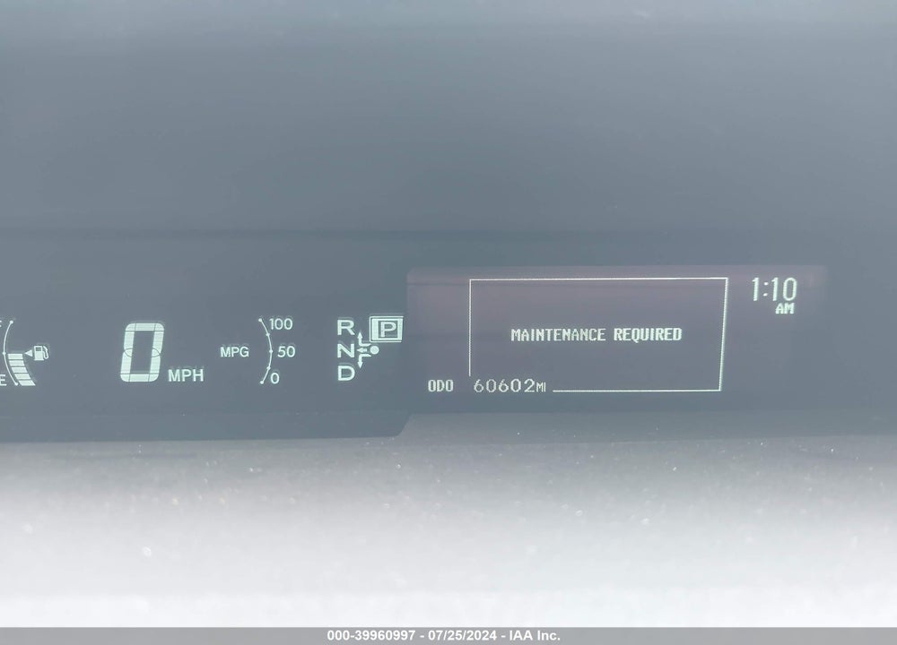 2014 TOYOTA PRIUS FIVE/FOUR/THREE/TWO VIN: JTDKN3DUXE0362918