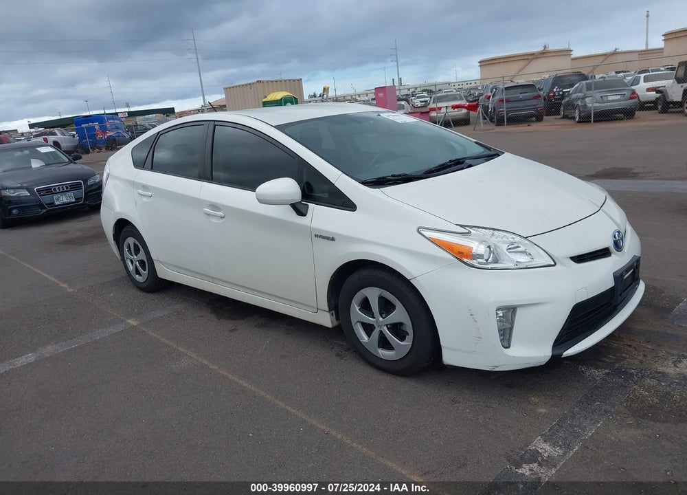 2014 TOYOTA PRIUS FIVE/FOUR/THREE/TWO VIN: JTDKN3DUXE0362918