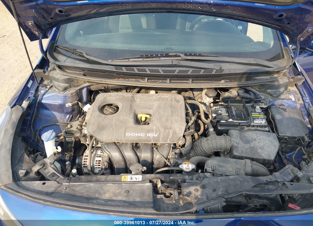 2017 KIA FORTE S VIN: 3KPFL4A76HE086292