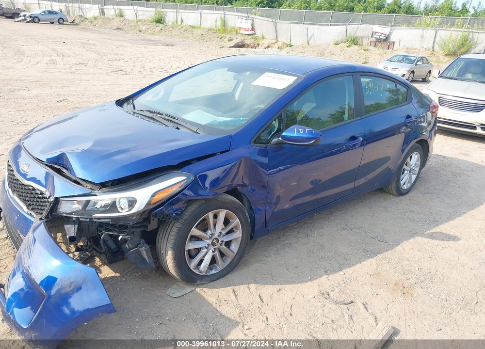 2017 KIA FORTE S VIN: 3KPFL4A76HE086292