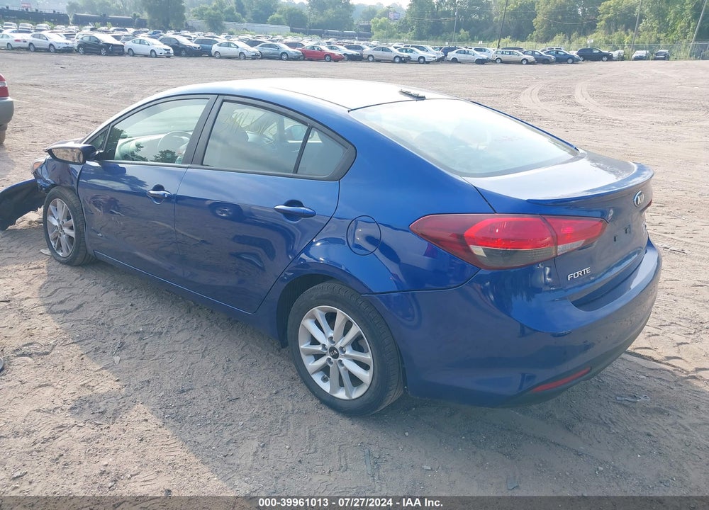 2017 KIA FORTE S VIN: 3KPFL4A76HE086292