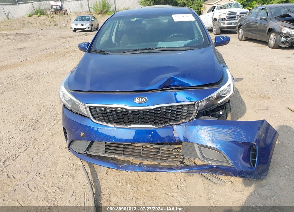 2017 KIA FORTE S VIN: 3KPFL4A76HE086292