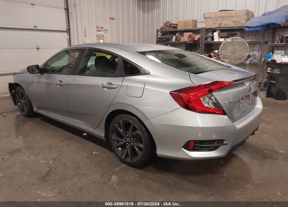 2020 HONDA CIVIC SPORT VIN: 19XFC2F81LE003477