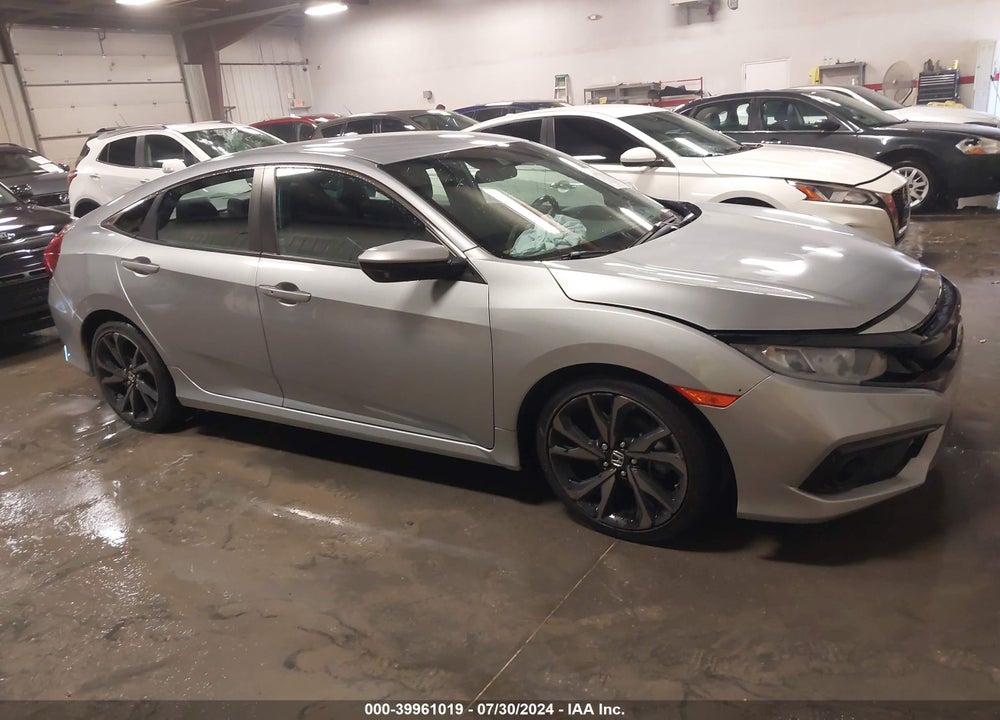 2020 HONDA CIVIC SPORT VIN: 19XFC2F81LE003477