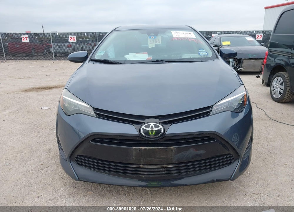 2019 TOYOTA COROLLA L/LE/SE/XLE/XSE VIN: 5YFBURHEXKP876696