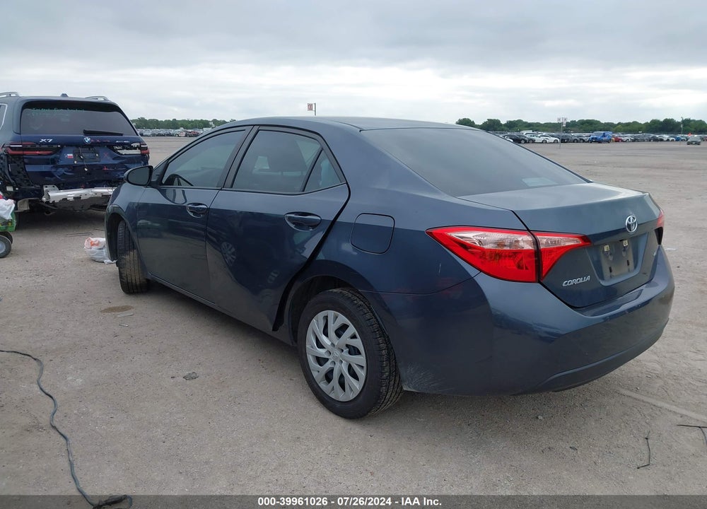 2019 TOYOTA COROLLA L/LE/SE/XLE/XSE VIN: 5YFBURHEXKP876696