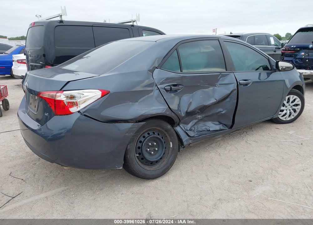 2019 TOYOTA COROLLA L/LE/SE/XLE/XSE VIN: 5YFBURHEXKP876696