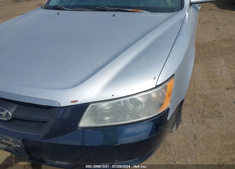2006 HYUNDAI SONATA GLS V6/LX V6 VIN: 5NPEU46F66H037286