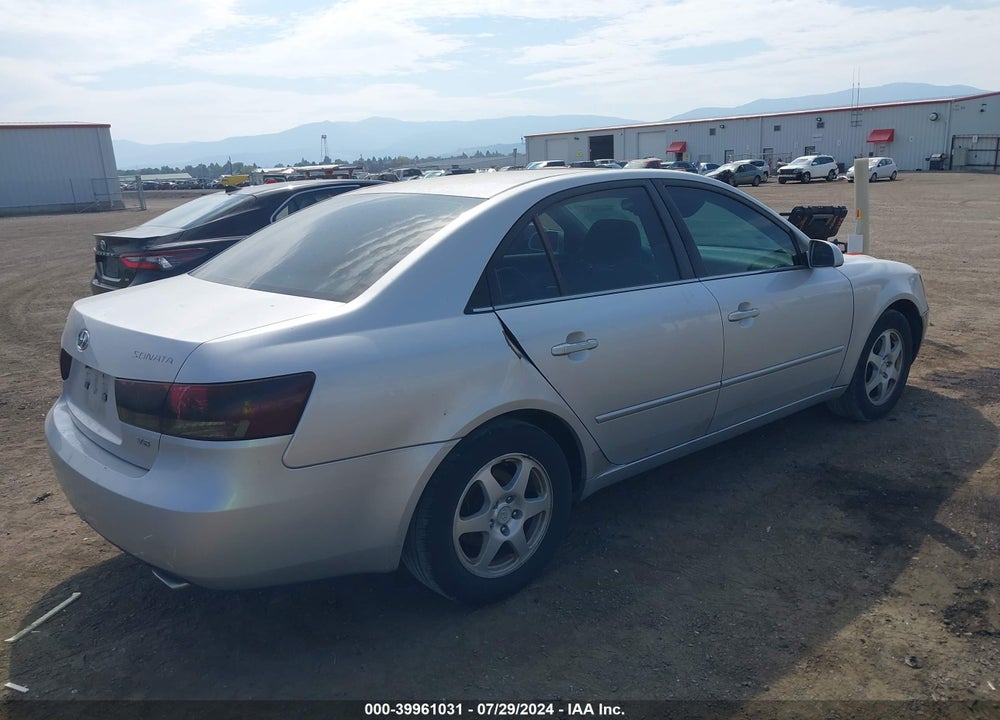 2006 HYUNDAI SONATA GLS V6/LX V6 VIN: 5NPEU46F66H037286