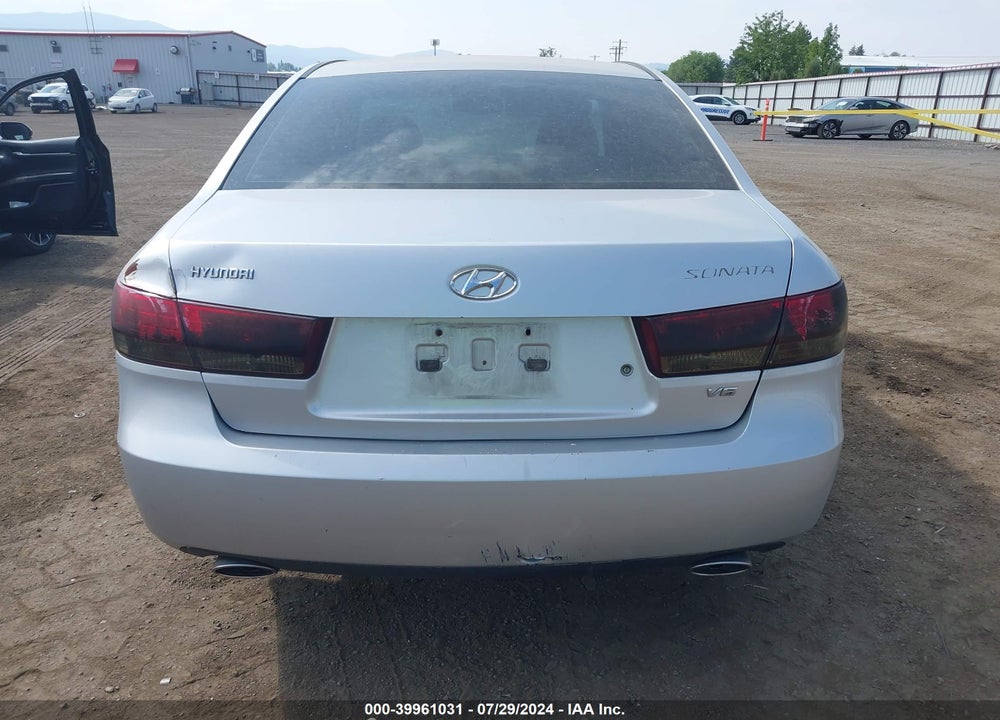 2006 HYUNDAI SONATA GLS V6/LX V6 VIN: 5NPEU46F66H037286
