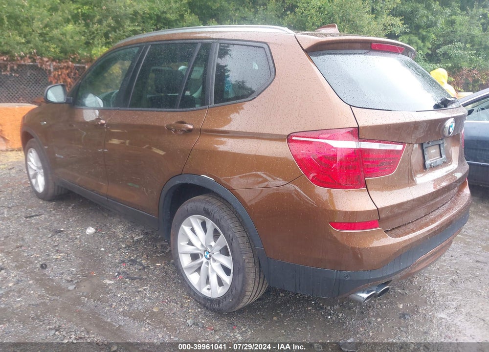 2017 BMW X3 XDRIVE28I VIN: 5UXWX9C57H0T11940