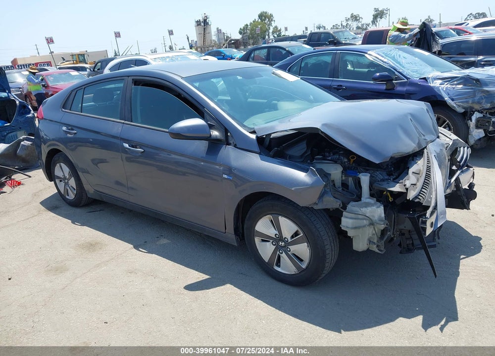 2019 HYUNDAI IONIQ HYBRID BLUE VIN: KMHC65LC3KU131445