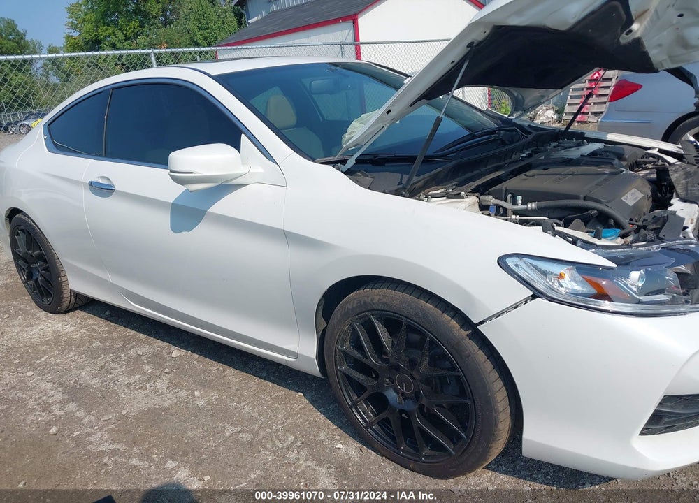 2016 HONDA ACCORD EX-L V-6 VIN: 1HGCT2B80GA000749