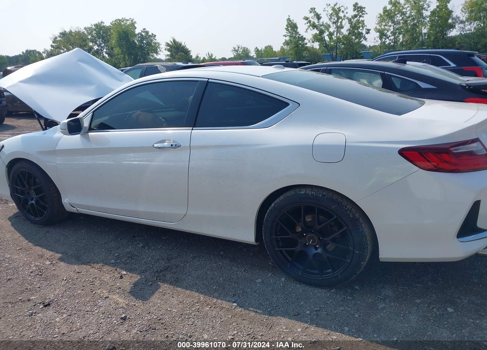 2016 HONDA ACCORD EX-L V-6 VIN: 1HGCT2B80GA000749