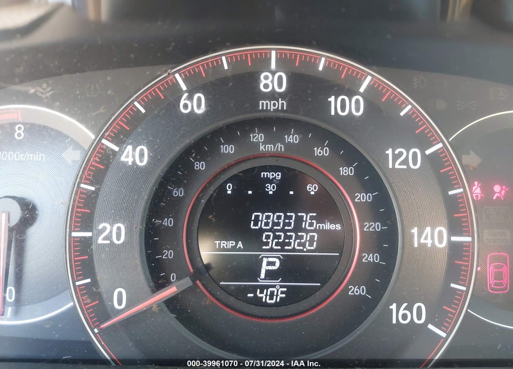 2016 HONDA ACCORD EX-L V-6 VIN: 1HGCT2B80GA000749
