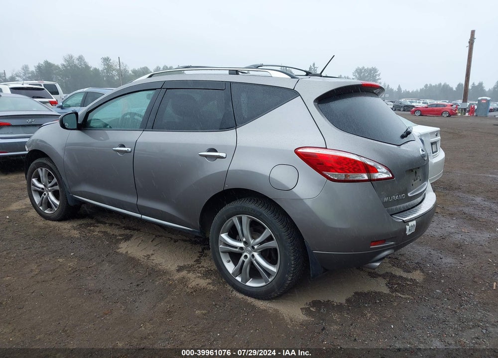 2011 NISSAN MURANO LE VIN: JN8AZ1MW1BW175117