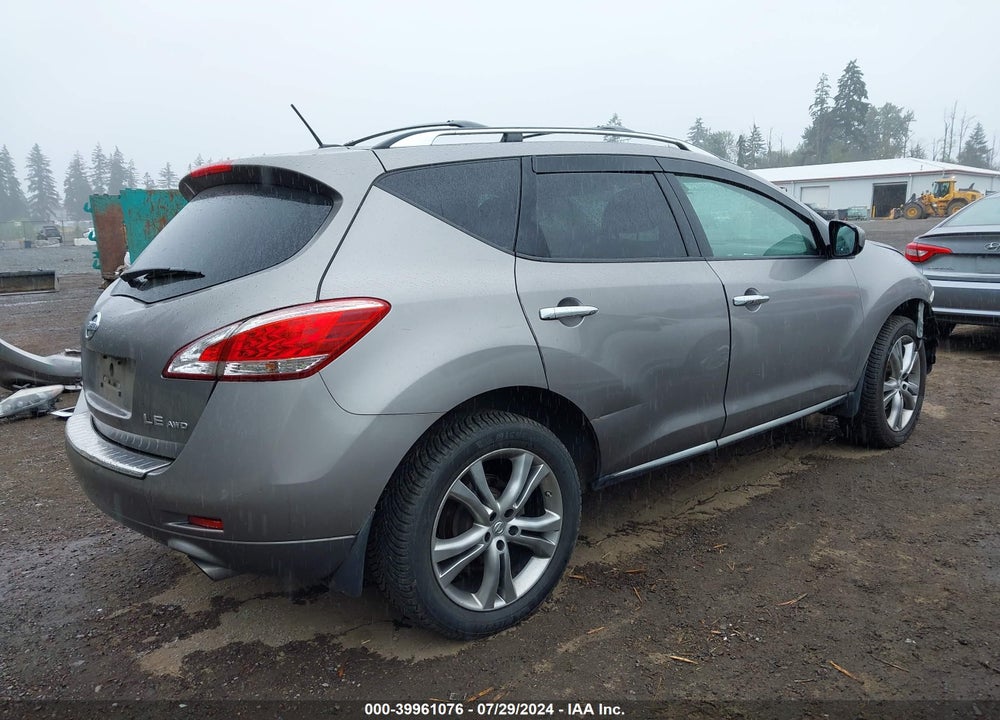 2011 NISSAN MURANO LE VIN: JN8AZ1MW1BW175117