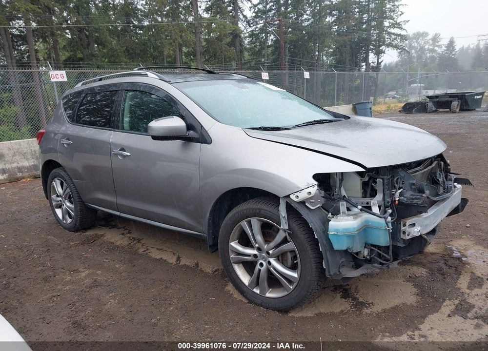 2011 NISSAN MURANO LE VIN: JN8AZ1MW1BW175117