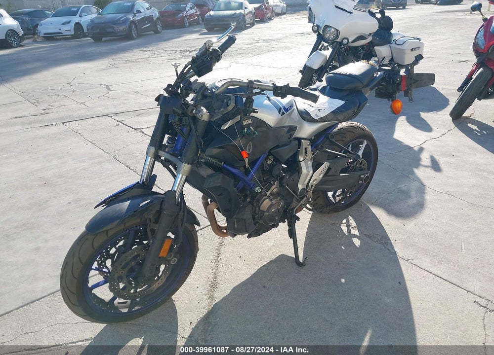 2016 YAMAHA FZ07 C VIN: JYARM06Y3GA002074