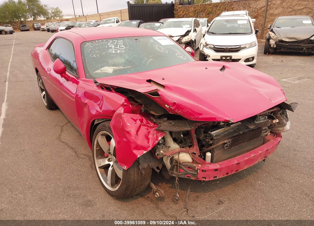 2012 DODGE CHALLENGER SRT8 392 VIN: 2C3CDYCJ6CH170436
