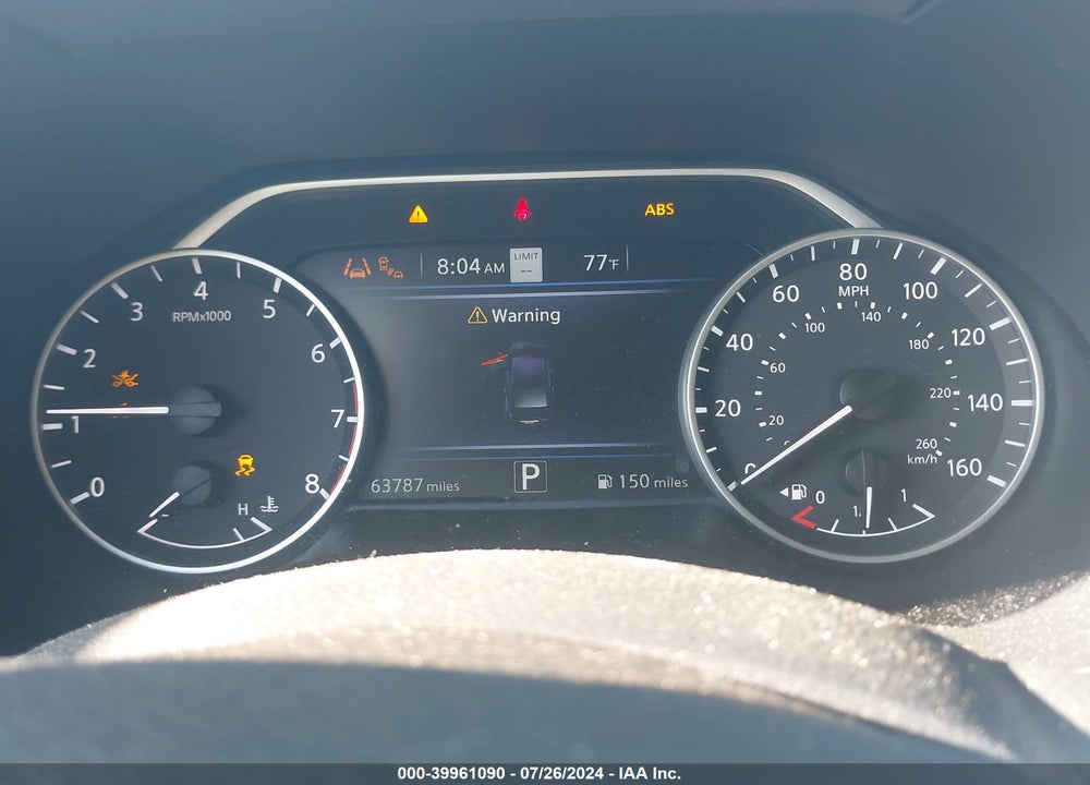 2020 NISSAN MAXIMA SV XTRONIC CVT VIN: 1N4AA6CV6LC369644