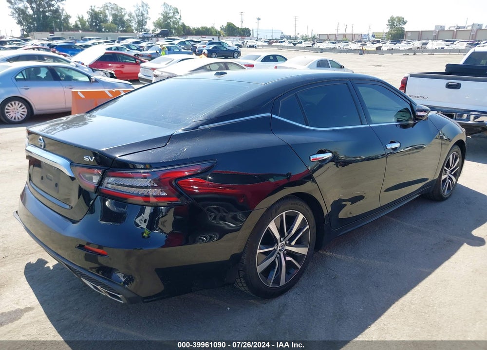 2020 NISSAN MAXIMA SV XTRONIC CVT VIN: 1N4AA6CV6LC369644