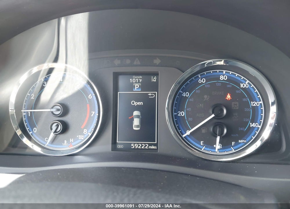 2018 TOYOTA COROLLA L/LE/SE/XLE/XSE VIN: 5YFBURHE8JP789362