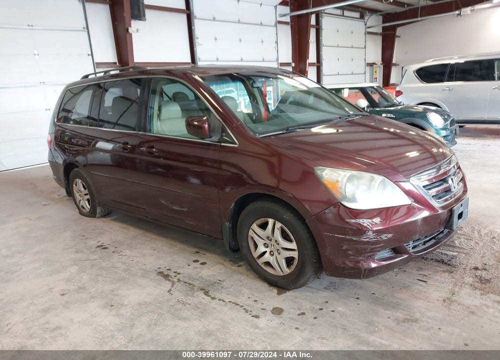 2007 HONDA ODYSSEY EX-L VIN: 5FNRL38657B439327