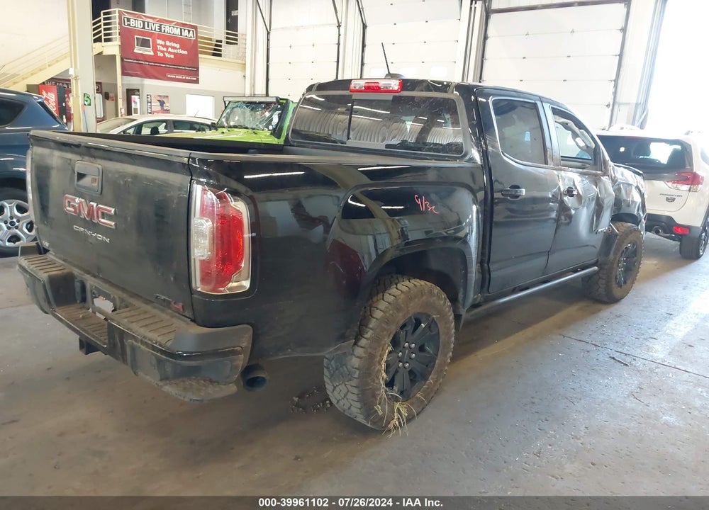 2022 GMC CANYON 4WD SHORT BOX AT4 - LEATHER VIN: 1GTG6FEN3N1309886