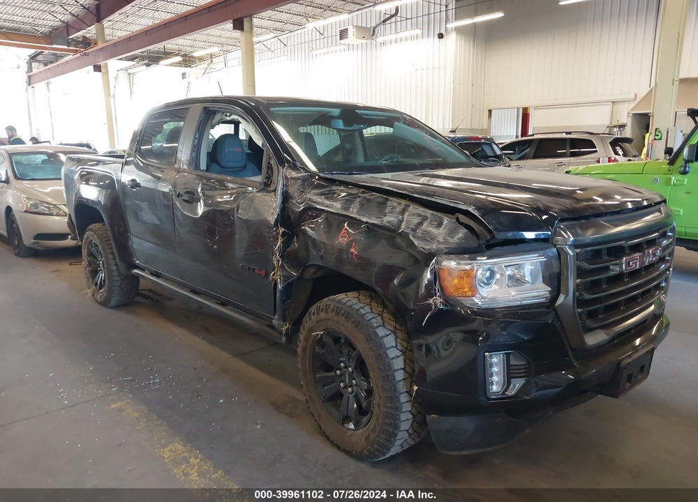 2022 GMC CANYON 4WD SHORT BOX AT4 - LEATHER VIN: 1GTG6FEN3N1309886