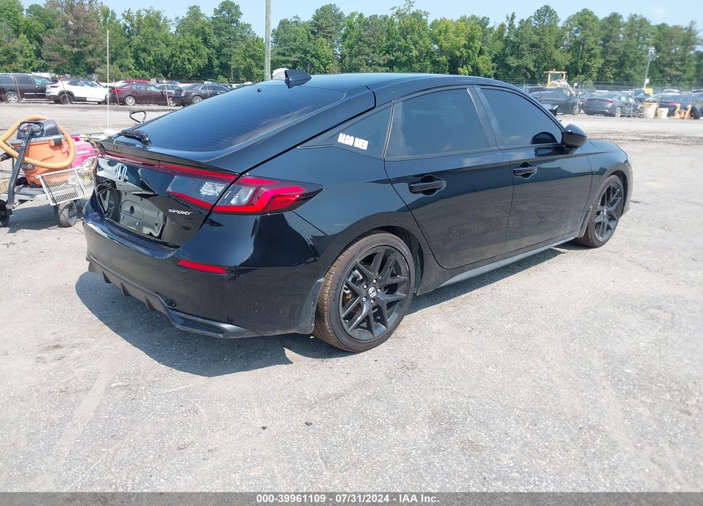 2024 HONDA CIVIC SPORT VIN: 19XFL2H80RE021622