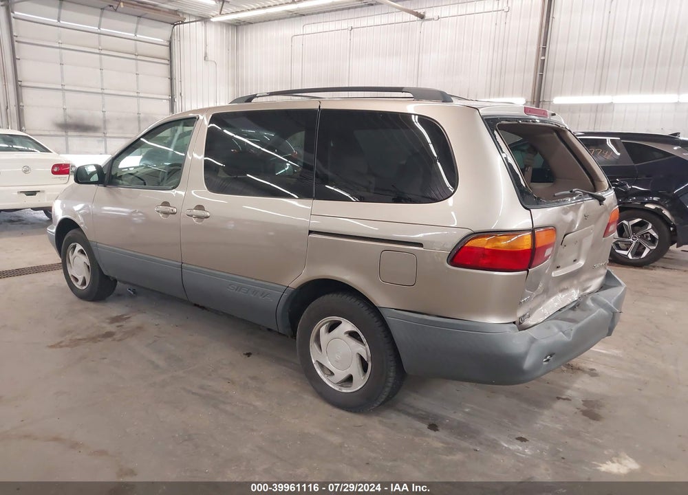 2000 TOYOTA SIENNA VIN: 4T3ZF13C0YU273223