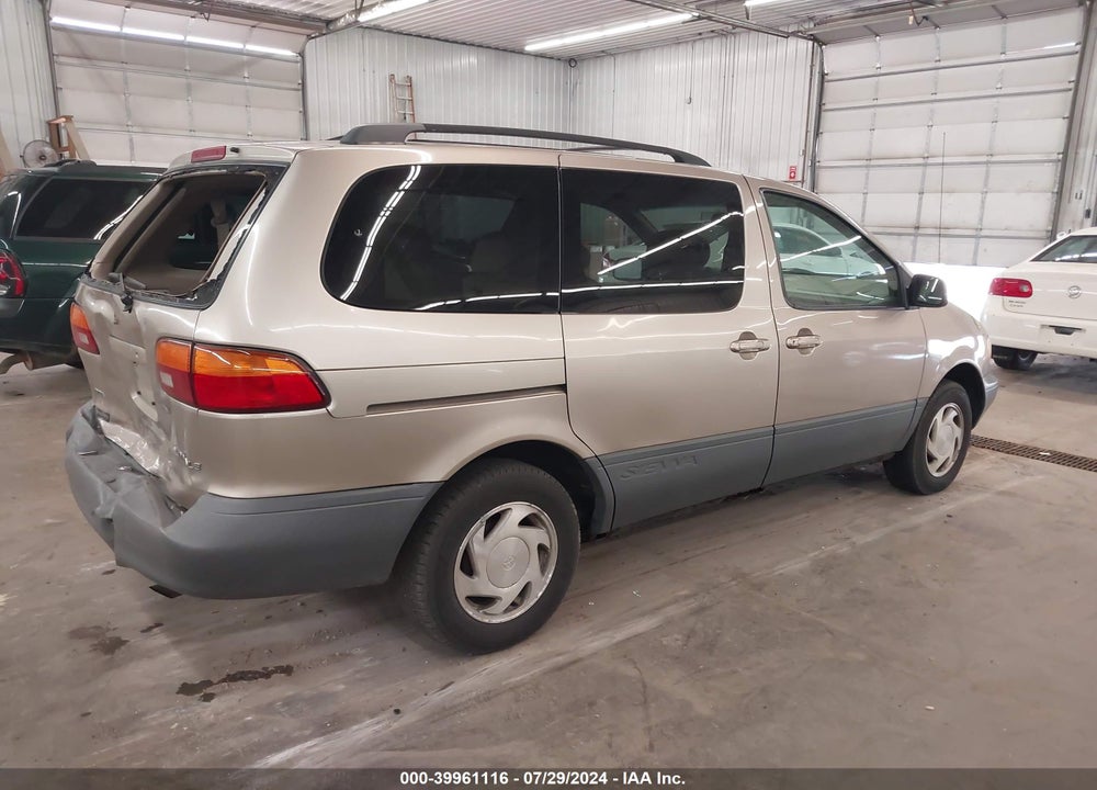2000 TOYOTA SIENNA VIN: 4T3ZF13C0YU273223