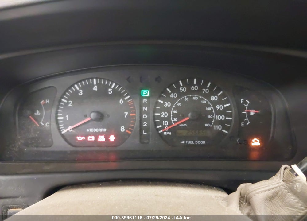 2000 TOYOTA SIENNA VIN: 4T3ZF13C0YU273223