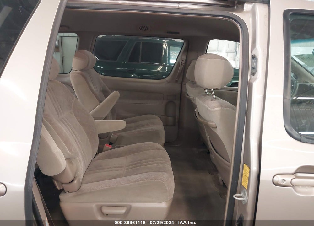 2000 TOYOTA SIENNA VIN: 4T3ZF13C0YU273223