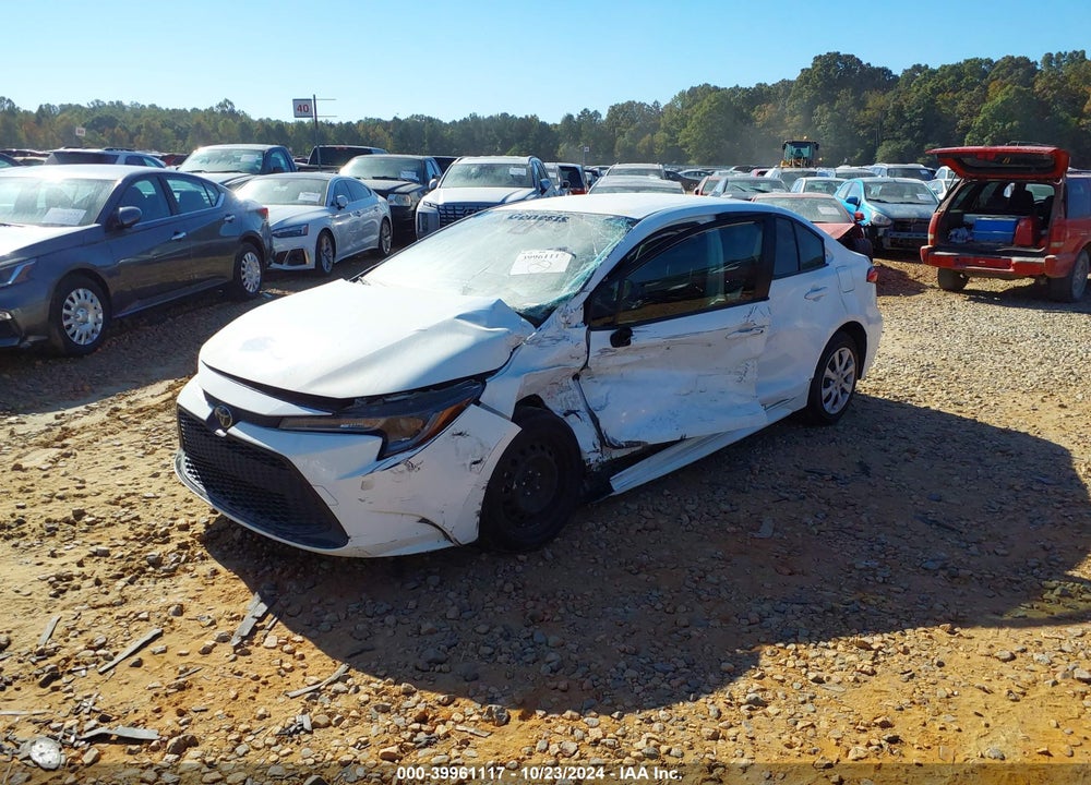 2022 TOYOTA COROLLA LE VIN: JTDEPMAE0N3021374