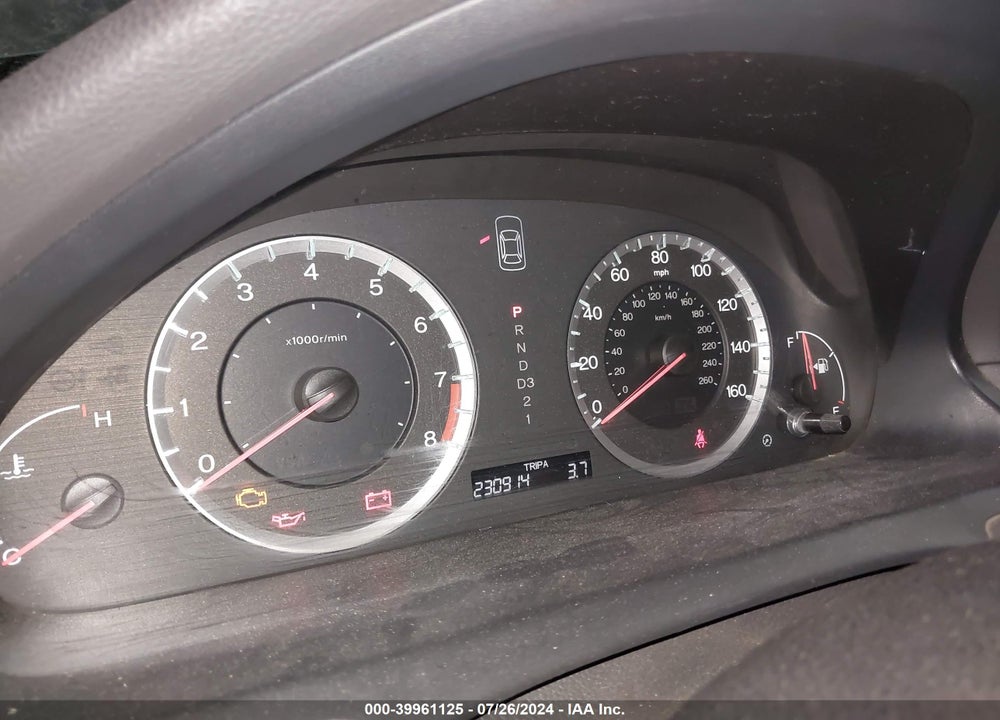 2009 HONDA ACCORD 2.4 EX-L VIN: JHMCP26849C003219