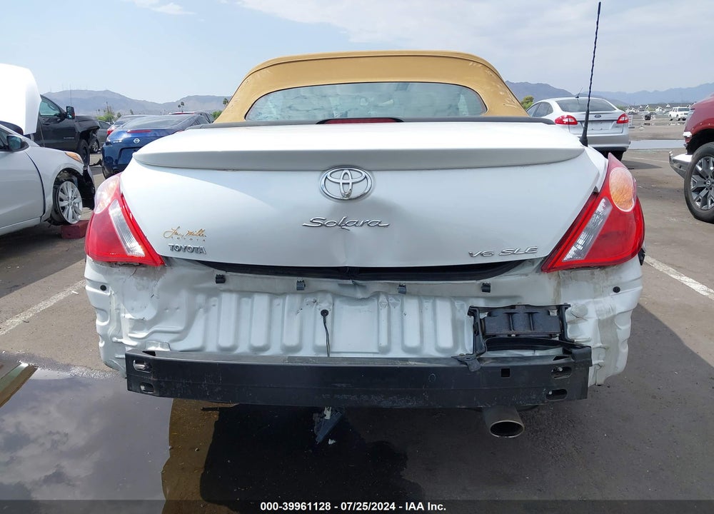 2006 TOYOTA CAMRY SOLARA SE/SLE VIN: 4T1FA38P56U095002