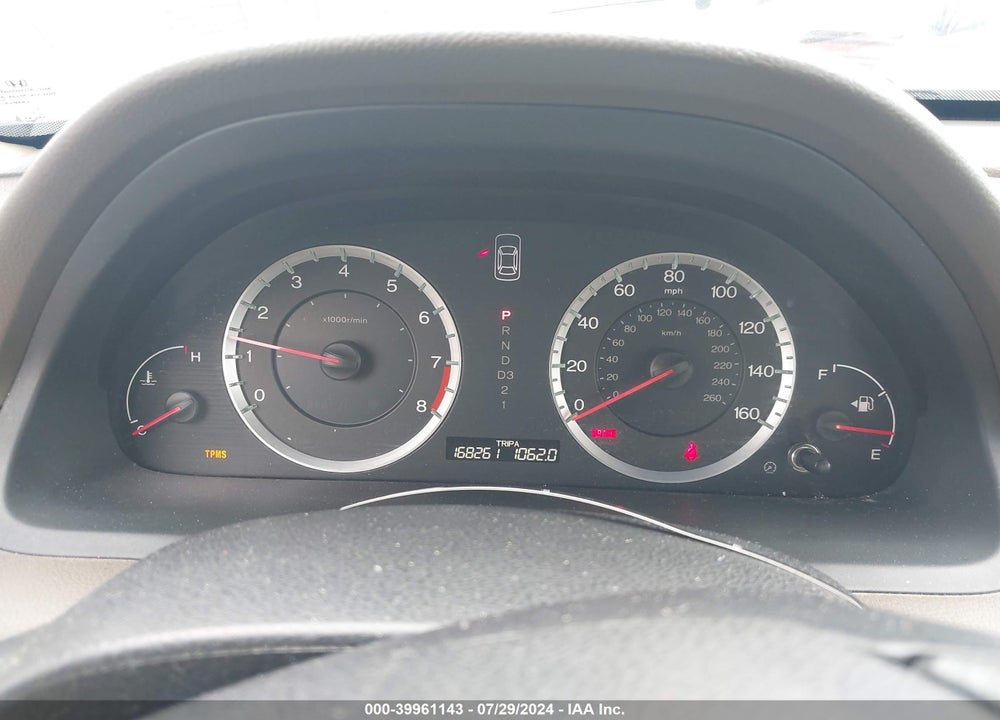 2009 HONDA ACCORD 2.4 EX VIN: 1HGCP26719A027032