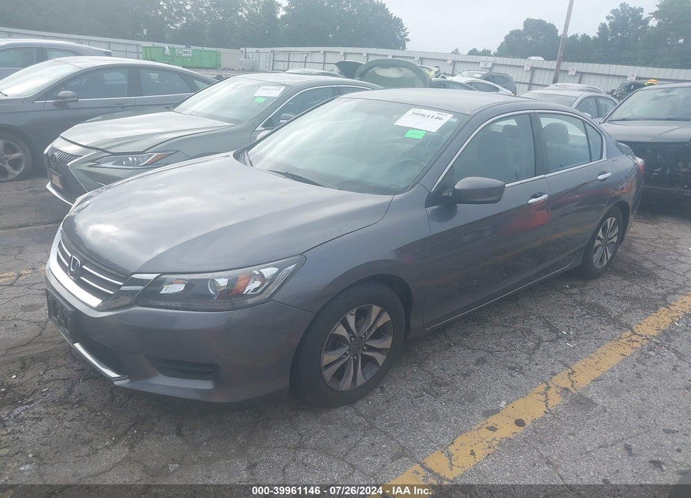 2013 HONDA ACCORD LX VIN: 1HGCR2F31DA157652