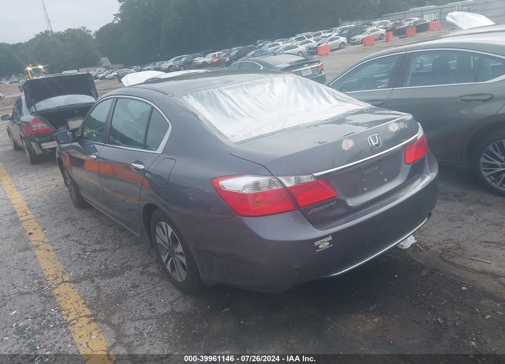 2013 HONDA ACCORD LX VIN: 1HGCR2F31DA157652