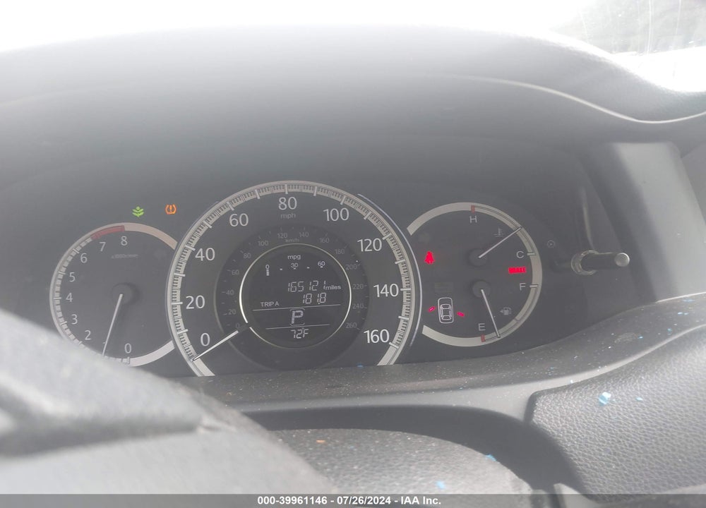 2013 HONDA ACCORD LX VIN: 1HGCR2F31DA157652