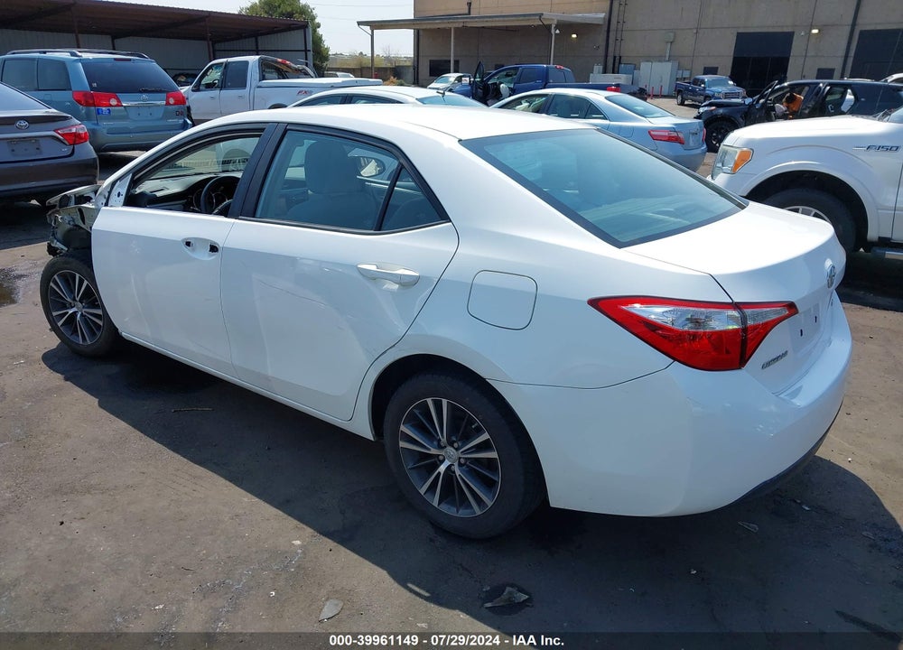 2016 TOYOTA COROLLA LE PLUS VIN: 5YFBURHE5GP419494