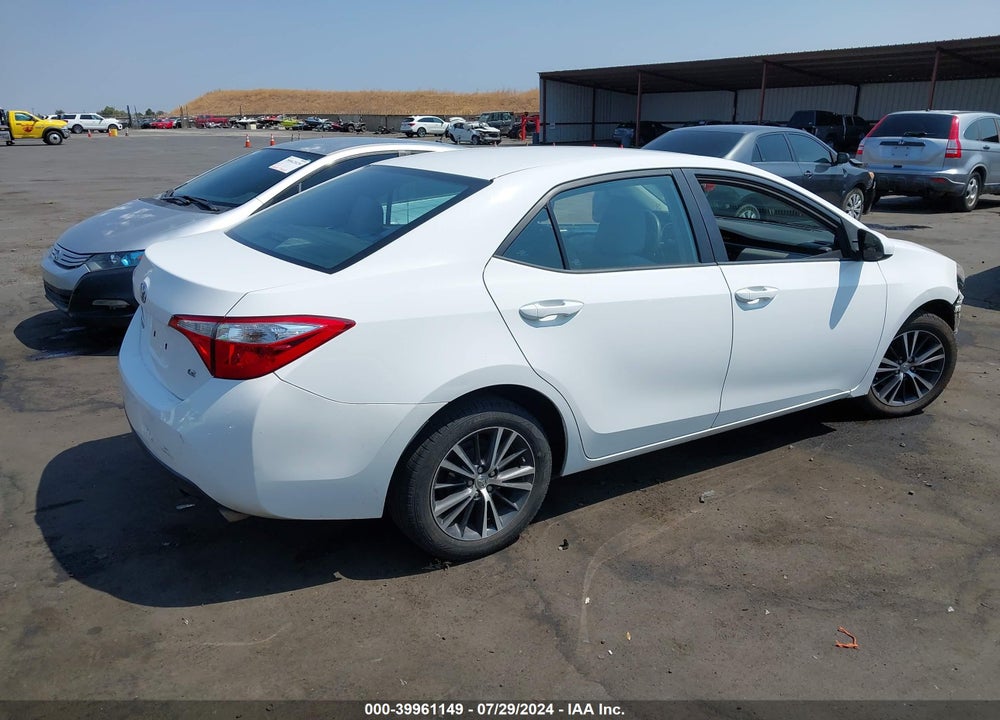 2016 TOYOTA COROLLA LE PLUS VIN: 5YFBURHE5GP419494