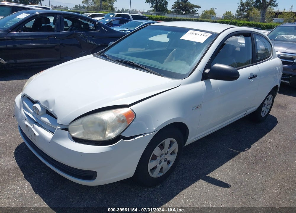 2009 HYUNDAI ACCENT GS VIN: KMHCM36C39U142641